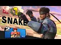 smash ultimate replay #8 snake vs roy
