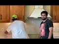 Kitchen Remodel Part 12 – Quartz Backsplash Installed