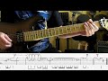 Iron Maiden - Hallowed Be Thy Name Dave Murray's solo lesson (with tablatures and backing tracks)