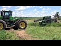 Sprayer stuck in the mud