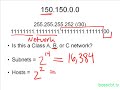 16. How to Find the Number of Subnets  Valid Hosts