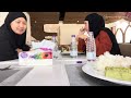 Buka puasa di mesjid nabawi bersama para jamaan muslim
