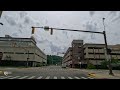 CHARLESTON, WEST VIRGINIA, USA - Downtown Driving Tour - 4K