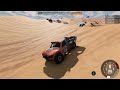 Jumping DANGEROUS Dunes with Spycakes in BeamNG Drive Mods!