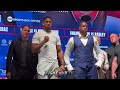 Anthony Joshua vs Daniel Dubois • Press Conference Highlights & Face Off