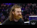 Sami Zayn Confronts Jimmy Uso with Jey Uso Watching | WWE SmackDown Highlights 2/24/23 | WWE on USA