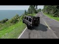 Realistic accidents on the highway №4 - BeamNG Drive