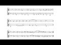 Aeolian Fugue in 2 parts (score)