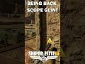 Being Back Scope Glint From SE3 #SniperElite3 #ww2 #shorts