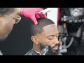 HE PAID $300 FOR THIS PERFECT HAIRCUT/ LOW BALD TAPER/  FADED BEARD/ HAIRCUT TUTORIAL