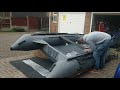 Inflatable Boat SIB unboxing and setup Excel Volante 390 - No commentary just full setup.