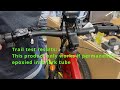Install New 160mm Mountain Bike Fork With Internal Stem Extender