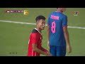 Highlights | U22 INDONESIA 5-2 U22 THAILAND | CRAZY KUNGFU scene with 6 RED cards