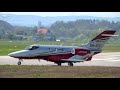 Honda HA-420 HondaJet 9H-JCE Landing & Take-Off at Bern