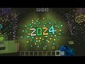 Happy New Year 2024!! MINECRAFT!!!