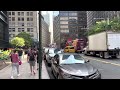 FDNY Truck 10 Responding | w/ Airhorn and Dumb Driver! | 9-12-22