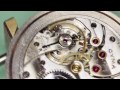 Fitting a new balance staff to a vintage 1940s cyma www military watch. Repair series