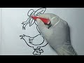 Learn to Draw Easily | Drawing a Duck