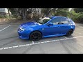 2010 Subaru Impreza Rs tour