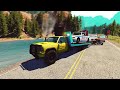 Trucks vs Speed Bumps #37 | BeamNG.DRIVE