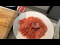 Easy Way to Cut Sushi Salmon Sashimi & Nigiri (Tutorial)
