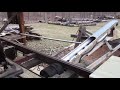 Saw Milling Popular On A Old Handset Circular Frick Sawmill #278