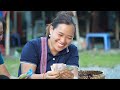 Harvesting Snails With Lý Thị Ca - The Whole Family Cooks Together | Lý Phúc An