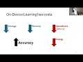 On-Device Learning, Domain Adaptation, and Continuous Learning