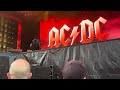AC/DC - Hells Bells . Live Hockenheim 13.07.2024.Front close to the stage