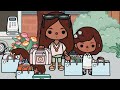 ༉‧₊˚. Back too school shopping !! 🖇️🛍️ || * twins keep fighting * 🌷||*voice *🎙️|| Toca life world 🌎