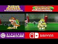 Paper Mario TTYD GC Vs Switch Comparison - Bowser vs Rawk Hawk