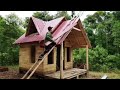 Build wooden houses (cabins) in the forest