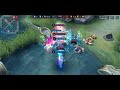 FANNY VS ENEMY ESMERALDA TANK PRO,,.. GAMEPLAY QUENTÍSSIMA MOBILE LEGENDS