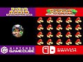 Paper Mario TTYD GC Vs Switch Comparison - Bowser vs Elder Puni