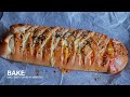 How To Make CHEESY Chicken Braided Bread // Tea Snacks