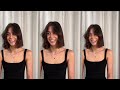 dry cut LONG BOB Haircut Tutorial