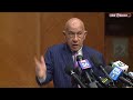 Mayor Whitmire delivers remarks on Chief Finner's retirement: FULL VIDEO