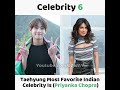 BTS Members Favorite Indian Celebrity Of All Time! 😍😍