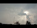 امطار بغداد اليوم .. ظهور شيء غريب ‼️ في السماء .. اجواء الربيع 🥰