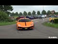 Supercars Accelerating! 992 GT3 RS, LaFerrari, 720S, 488 Pista, SLR Roadster, Aventador Akrapovic