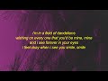 Ruth B. - Dandelions (slowed + reverb) Lyrics | cause i'm in a field of dandelions