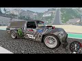 1200HP MONSTER Hoonitruck In BeamNG! This Thing Is AWESOME!