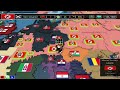 The Slave Revolt over Europe in my Axis Victory map (Iron Assault)