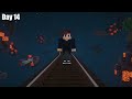100 DAYS ON A GHOST TRAIN IN THE VOID IN MINECRAFT!
