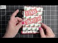 22 Christmas Card with one Paper Pack - Fast and Easy!