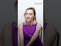 Saoirse Ronan Explains How to Pronounce Her Name