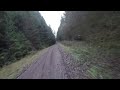 flat out on the forest roads 1988 KX500