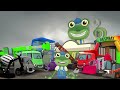Stretchy Truck Fun! | Gecko's Garage | Truck Cartoons For Children | Bus Video For Kids | Truck Wash