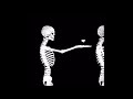 Flower Heart skeleton love broken Gif full