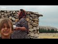 IRAN nomadic life | The life without facilities of a pregnant nomadic lady in a mountain house